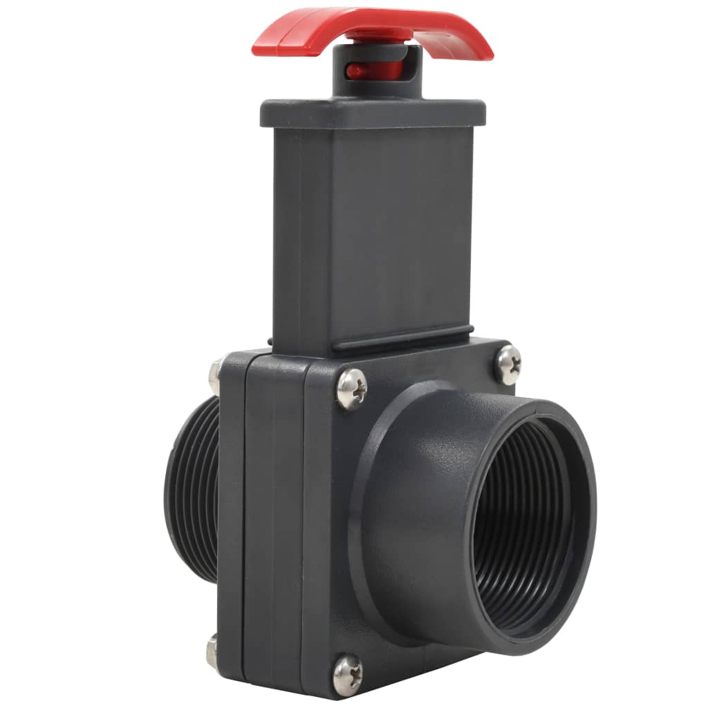 Pool Gate Valve 2 Pcs 1.5