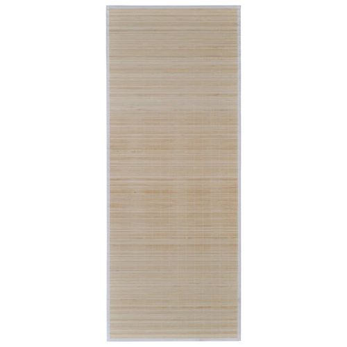 Rectangular Natural Bamboo Rug 150 x 200 cm