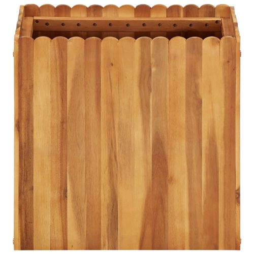 Garden Raised Bed 50x30x50 cm Solid Acacia Wood