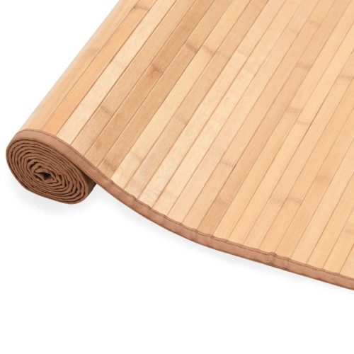Rug Bamboo 150×200 cm Brown