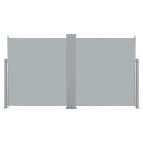 Patio Retractable Double Side Awning 170×600 cm Anthracite