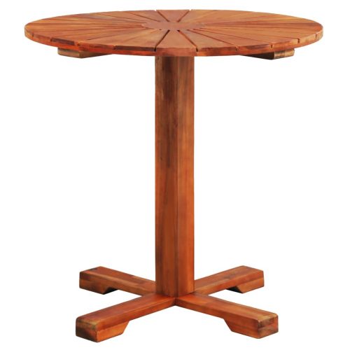 Bistro Table 70×70 cm Solid Acacia Wood