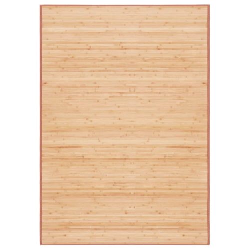 Rug Bamboo 120×180 cm Brown
