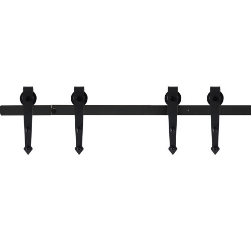 Sliding Barn Door Hardware Track Set 4M Antique Classic Roller Kit
