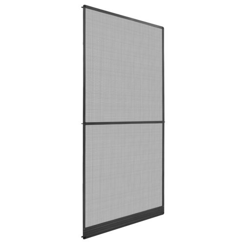 Hinged Insect Screen for Doors Anthracite 100×215 cm
