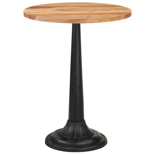 Bistro Table Ø60×76 cm Solid Acacia Wood
