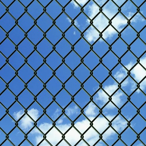 Chain Link Fence Steel 1.25×25 m