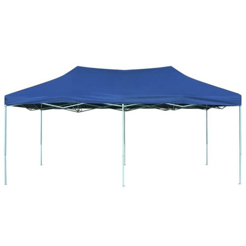 Foldable Tent Pop-Up 3×6 m Blue