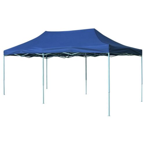 Foldable Tent Pop-Up 3×6 m Blue