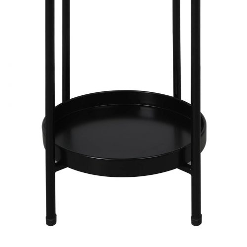 2 Tier Plant Stand Outdoor Indoor Metal Flower Pot Rack Garden Shelf