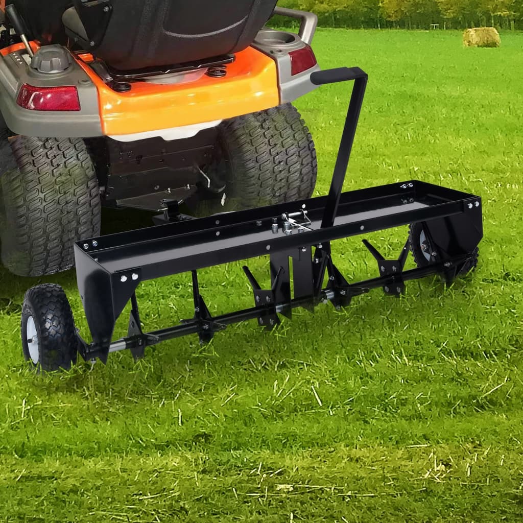 Lawn Aerator for Ride-on Mower 102 cm - Gardeningtoolsonline