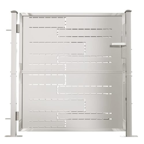 Garden Gate 100×100 cm Stainless Steel