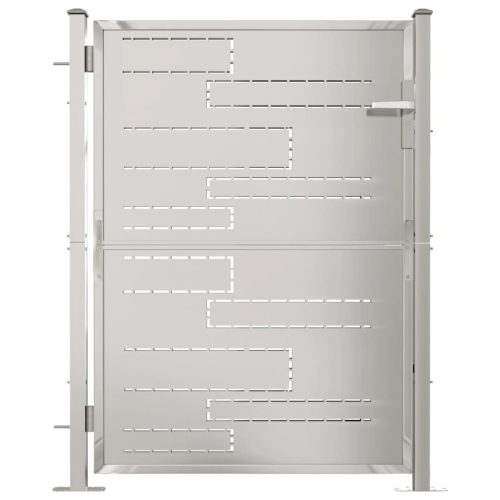 Garden Gate 100×125 cm Stainless Steel