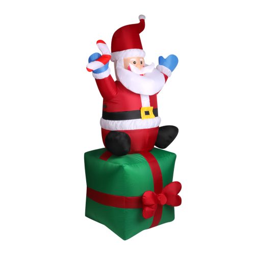 Inflatable Christmas Santa Snowman with LED Light Xmas Decoration Outdoor Type 4