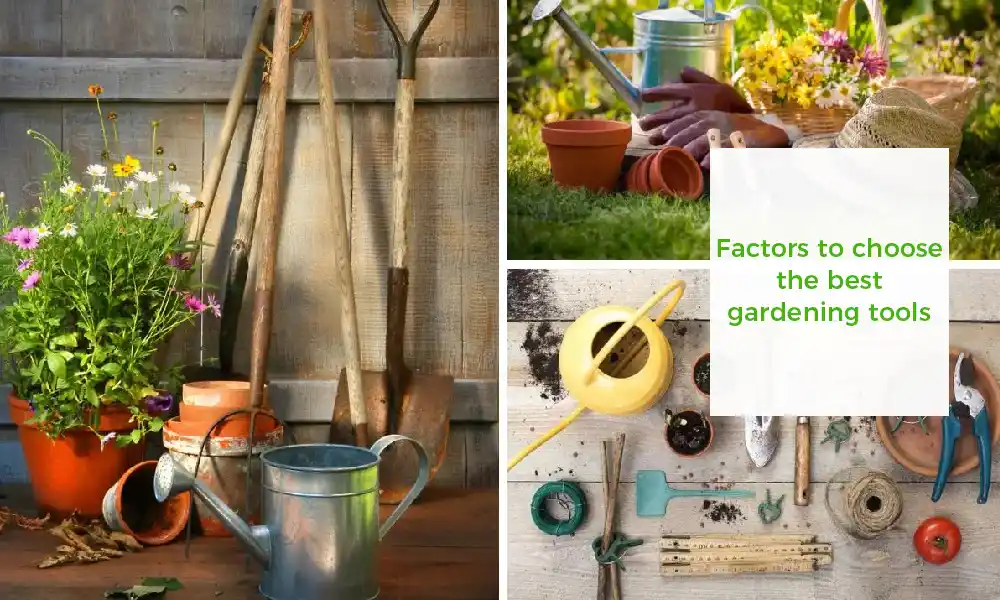 Factors to Choose The Best Gardening Tools