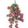 Hanging Artificial Bougainvillea Plant (Pink / Lilac) UV Resistant 90cm