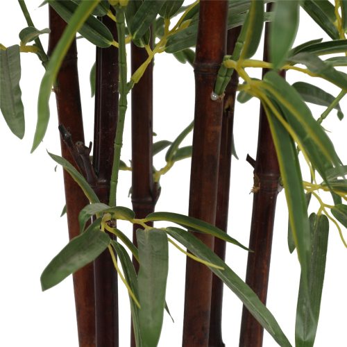 Artificial Bamboo Plant Dark Trunk (Potted) 180cm