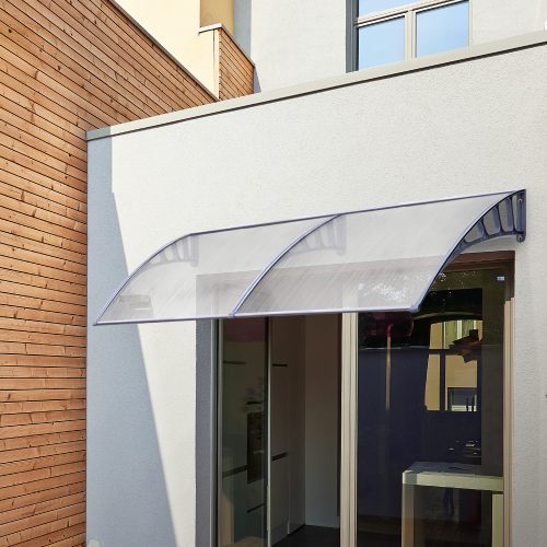 Window Door Awning Door Canopy Outdoor Patio Sun Shield 1.5mx4m DIY