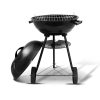 Charcoal BBQ Smoker Drill Outdoor Camping Patio Barbeque Steel Oven