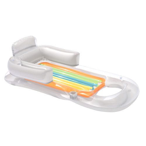 Durable Inflatable Sun Lounger Pool Air-Bed Seat/Chair Lilo Float Toy