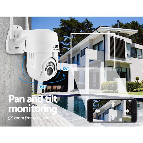 Wireless IP Camera Outdoor CCTV Security System HD 1080P WIFI PTZ 2MP