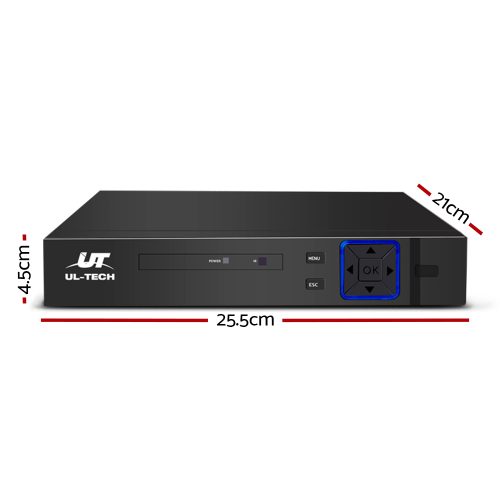 UL Tech 8 Channel CCTV Security Video Recorder