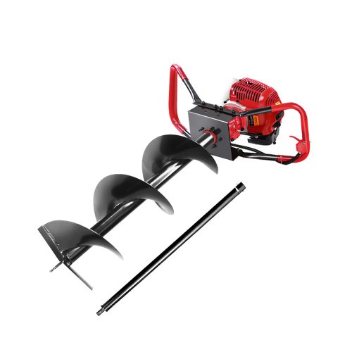 80CC Petrol Post Hole Digger Drill Borer Fence Extension Auger Bits
