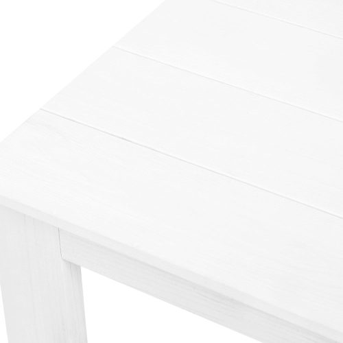 Outdoor Side Beach Table – White