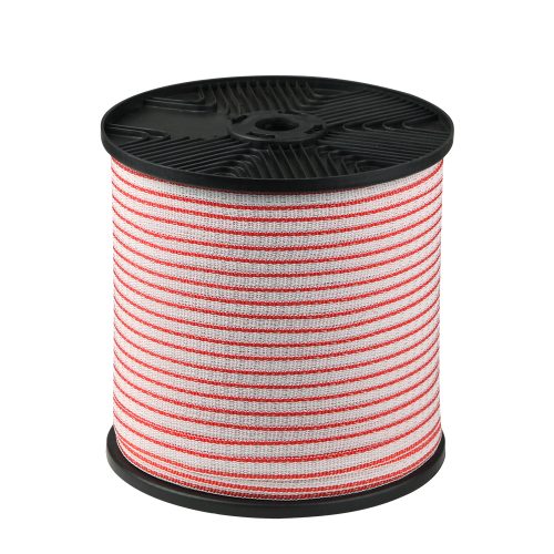 Electric Fence Wire 400M Tape Fencing Roll Energiser Poly Stainless Steel