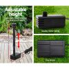 Solar Pond Pump Powered Water Outdoor Submersible Fountains Filter 4.6FT