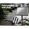 Solar Pond Pump Outdoor Garden Submersible Water Pumps with Battery Kit 4 FT