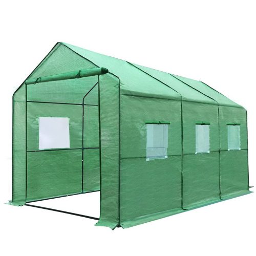 Greenhouse Garden Shed Green House 3.5X2X2M Greenhouses Storage Lawn