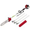 62CC Pole Chainsaw Petrol Chain Saw Brush Cutter Brushcutter Tree