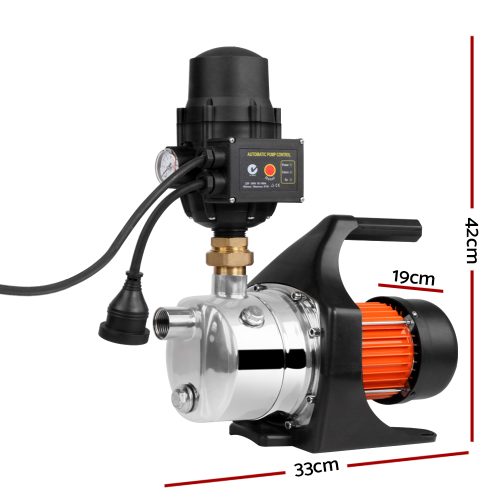 1500W High Pressure Garden Water Pump with Auto Controller