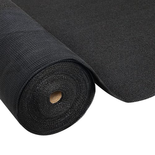 3.66x30m 30% UV Shade Cloth Shadecloth Sail Garden Mesh Roll Outdoor Black