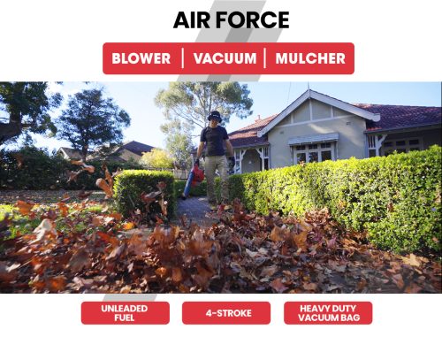 Baumr-AG Petrol Leaf Blower Vacuum 4 Stroke – Vac Garden Commercial Hand Outdoor