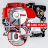 Baumr-AG 6.5HP Petrol Stationary Engine Motor 4-Stroke OHV Horizontal Shaft Recoil Start