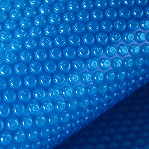 AURELAQUA Pool Cover 400 Micron 11×6.2m Solar Blanket Swimming Thermal Blue