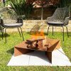 Firepit with Ash Tray with 0.11 Mild Steel”