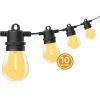 Sansai 10 Bulbs 14M Festoon String Lights LED Waterproof Outdoor Christmas Party