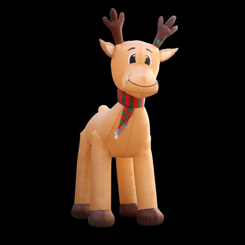 5M Christmas Inflatable Reindeer Outdoor Xmas Decorations Lights