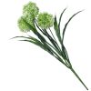Lush Flowering White Hydrangea Stem 35cm UV Resistant
