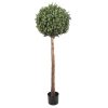 Single Ball Topiary Faux Tree 150cm UV Resistant