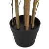 Twiggy Japanese Natural Bamboo Trunk (Real Touch Leaves) 90cm