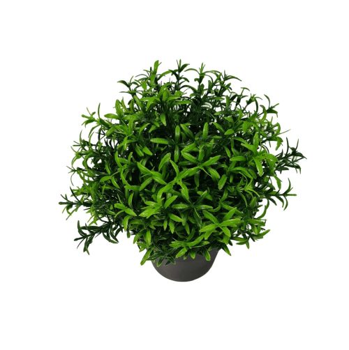 Small Potted Artificial Bright Rosemary Herb Plant UV Resistant 20cm