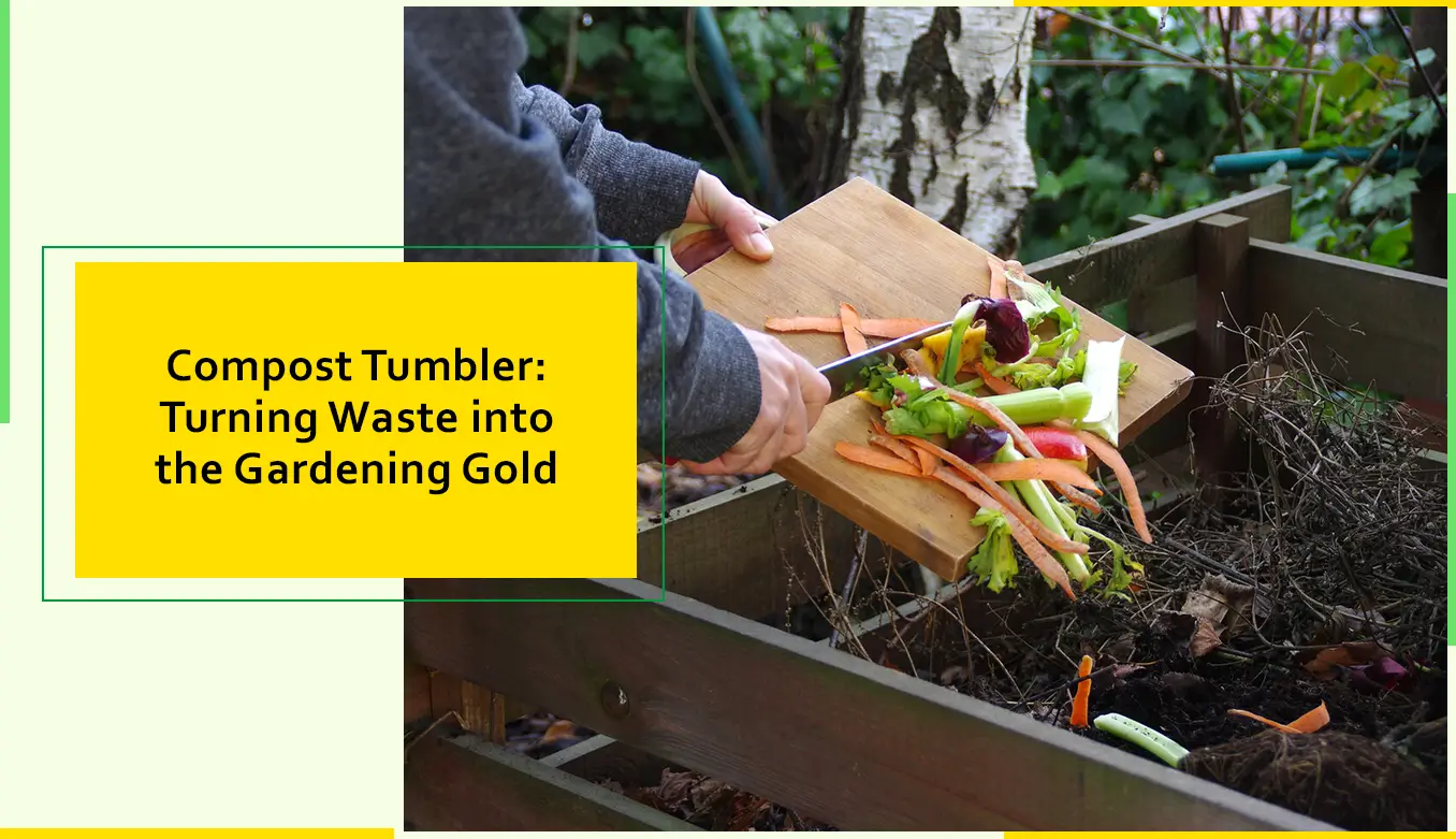 Compost Tumbler Turning Waste Into The Gardening Gold