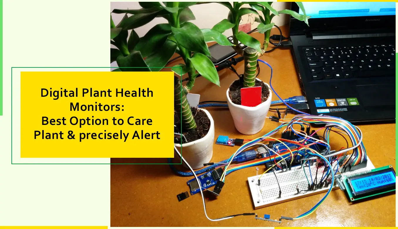 Digital Plant Health Monitors Best Option To Care Plant & Precisely Alert