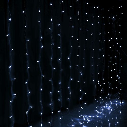 Christmas Lights 6Mx3M 600 LED Curtain Light Decorations Cool