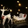 Christmas Lights 215 LEDs Fairy Light Reindeer Sleigh Decorations
