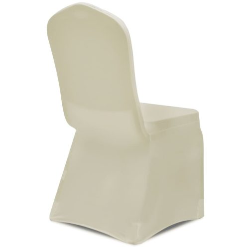 50 pcs Creme Stretch Chair Cover